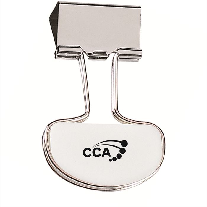 SH197 Binder Flip Clip With Custom Imprint